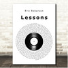 Eric Roberson Lessons Vinyl Record Song Lyric Print