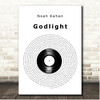 Noah Kahan Godlight Vinyl Record Song Lyric Print