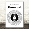 Phoebe Bridgers Funeral Vinyl Record Song Lyric Print