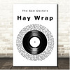 The Saw Doctors Hay Wrap Vinyl Record Song Lyric Print