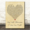 John Mellencamp Key West Intermezzo (I Saw You First) Vintage Heart Song Lyric Print
