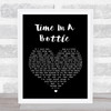 Jim Croce Time In A Bottle Black Heart Song Lyric Quote Print