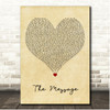 Nas The Message Vintage Heart Song Lyric Print