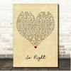 Dave Matthew Bands So Right Vintage Heart Song Lyric Print