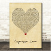 Dire Straits Expresso Love Vintage Heart Song Lyric Print