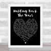 Simply Red Holding Back The Years Black Heart Song Lyric Quote Print