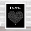 Lecrae Forever Black Heart Song Lyric Quote Print