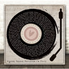 Stevie Wonder Signed, Sealed, Delivered I'm Yours Heart Vinyl Needle Square Song Lyric Print