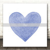 Goo Goo Dolls Iris Square Blue Watercolour Heart Song Lyric Print