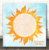 The Proclaimers I'm Gonna Be (500 Miles) Watercolour Sun Sunshine Song Lyric Print