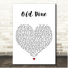 Ben Howard Old Pine White Heart Song Lyric Print