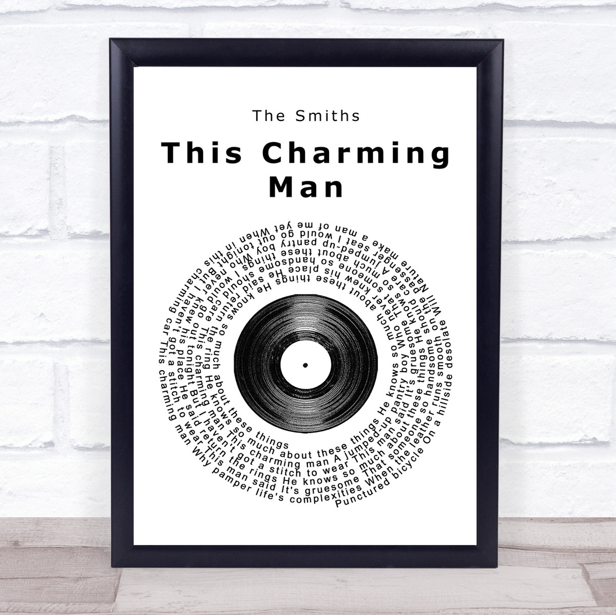 The Smiths This Charming Man Vinyl Record Song Lyric Quote Print Songlyricprints Co Uk The Smiths This Charming Man Vinyl Record Song Lyric Quote Print Songlyricprints Co Uk