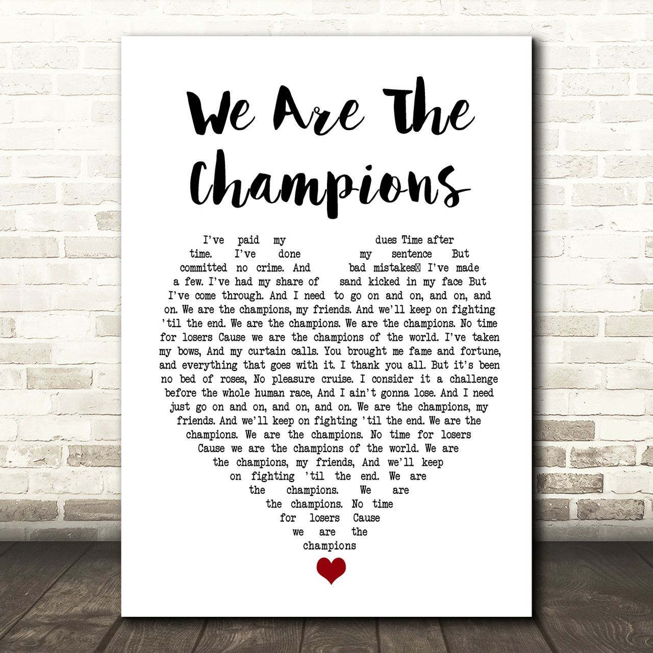 Queen - We Are The Champions (Lyrics) 