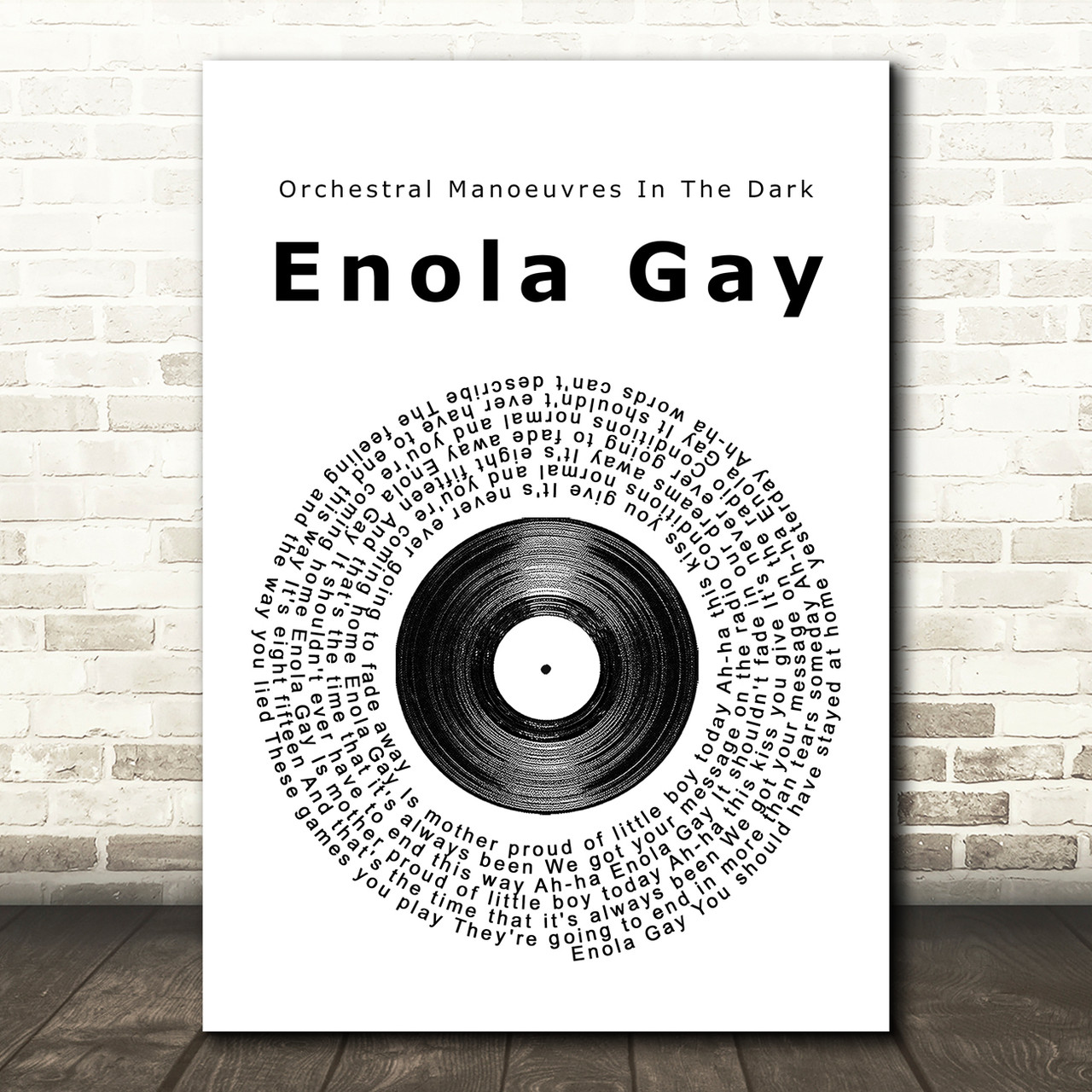 lyrics enola gay omd