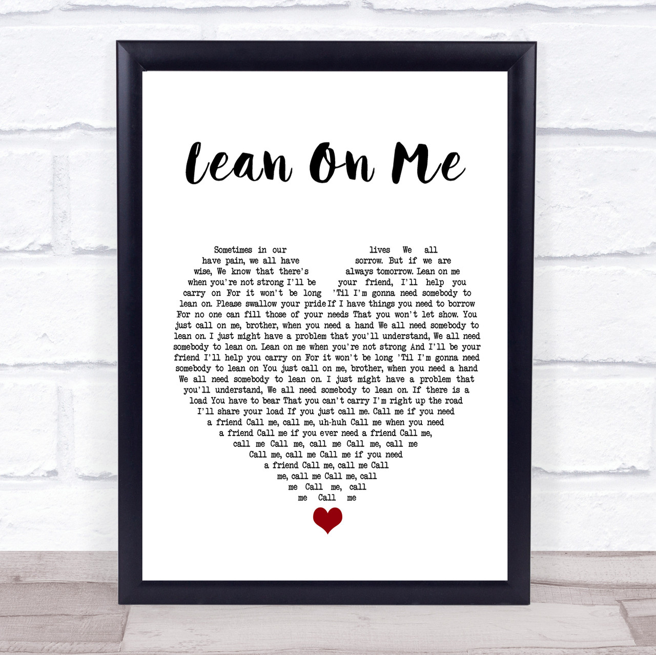 lean on me quotes