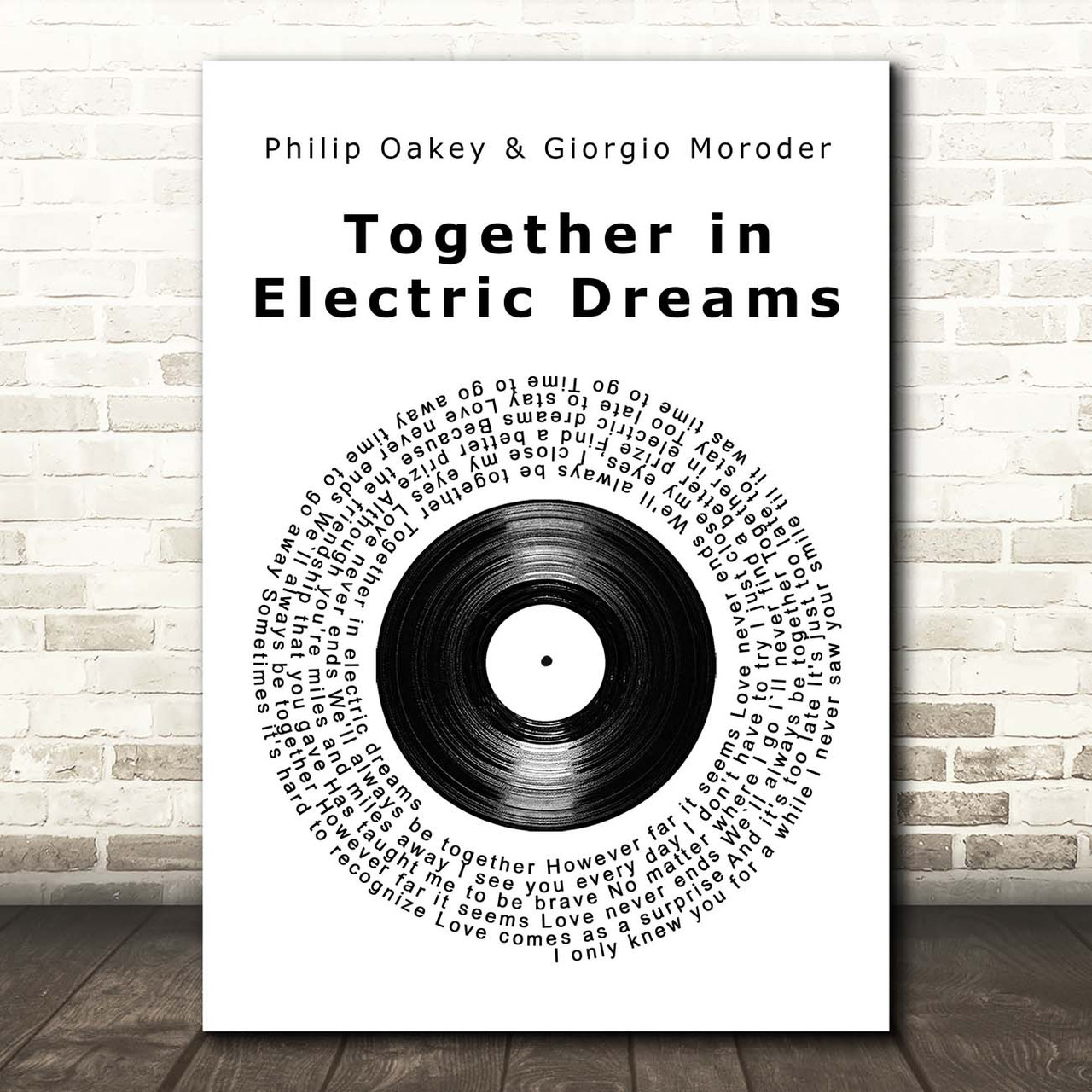 Giorgio Moroder Together In Electric Dreams Lyrics