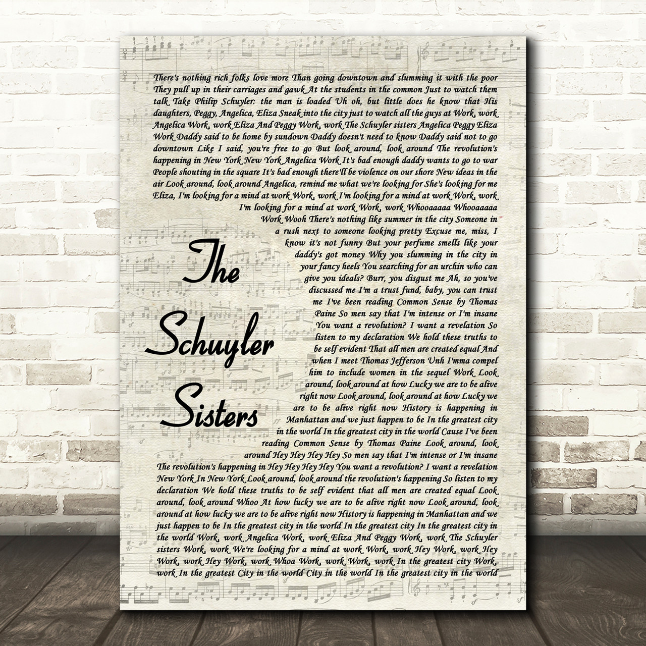 Broadway Cast Satisfied Hamilton Song Original Broadway Cast Of