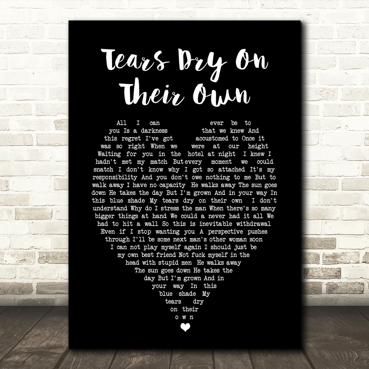 Tears Dry On Their Own AMY WINEHOUSE/Tears Dry On Their Own