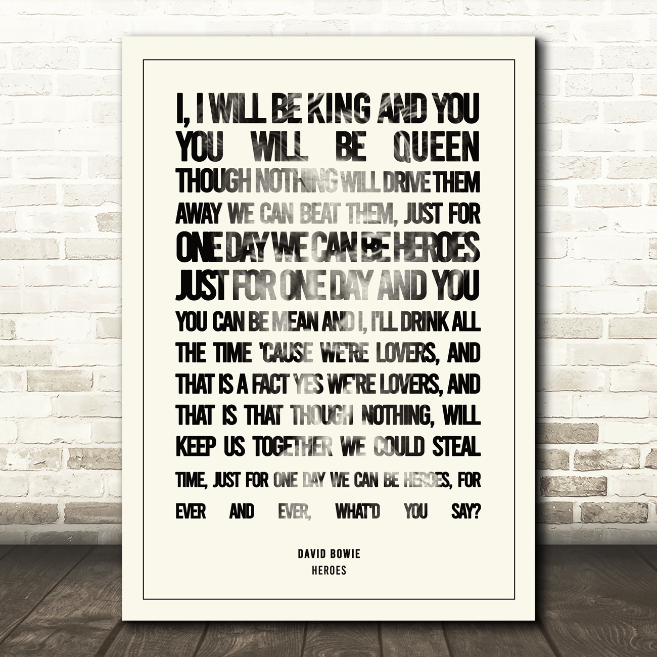 Rainbow Fleetwood Mac You Can Go Your Own Way Song Lyric Quote Print