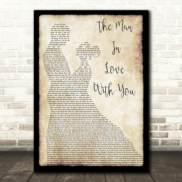 George Strait The Man In Love With You Man Lady Dancing Song Lyric Quote Music Print