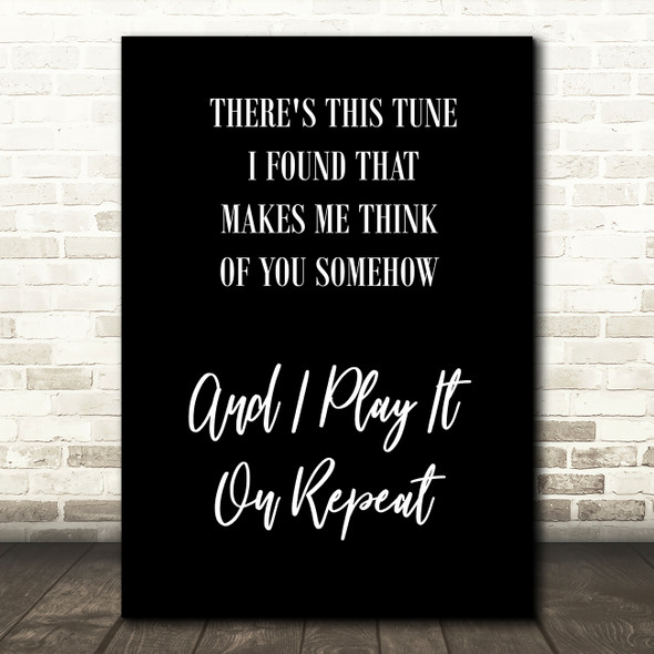 Black Do I Wanna Know Arctic Monkeys Black White Song Lyric Quote Print