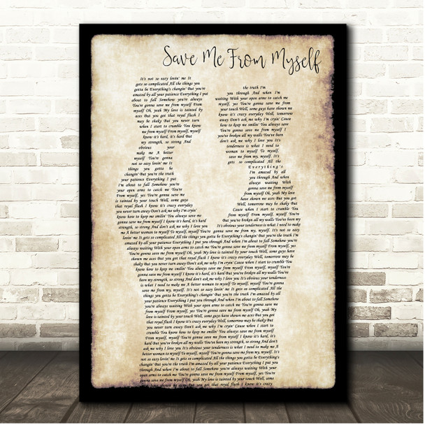 Christina Aguilera Save Me from Myself Gay Couple Dancing Song Lyric Print