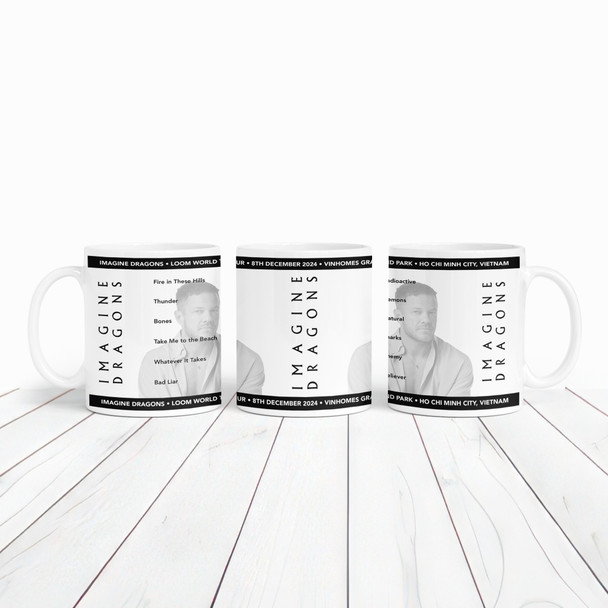 Imagine Dragons Concert Setlist Gig Mug - VinHomes Grand Park, Ho Chi Minh City, Vietnam - December 8th 2024