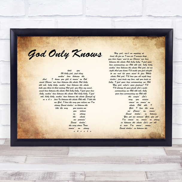 The Isley Brothers Between The Sheets Man Lady Couple Song Lyric Print