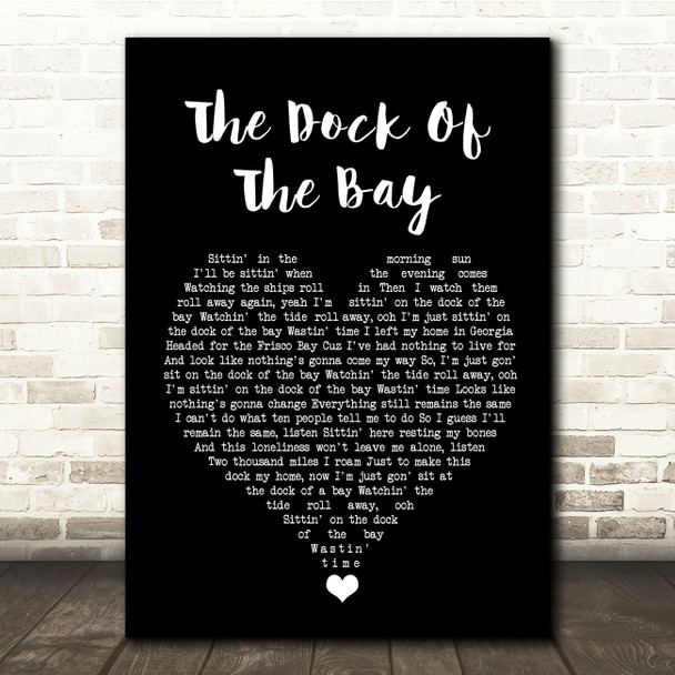 the dock of the bay lyrics