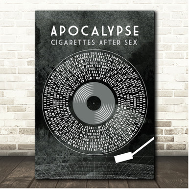 apocalypse lyrics cigarettes after sex your lips, my lips, Lyric T-Shirt – Store Apocalypse - Cigarettes After Sex