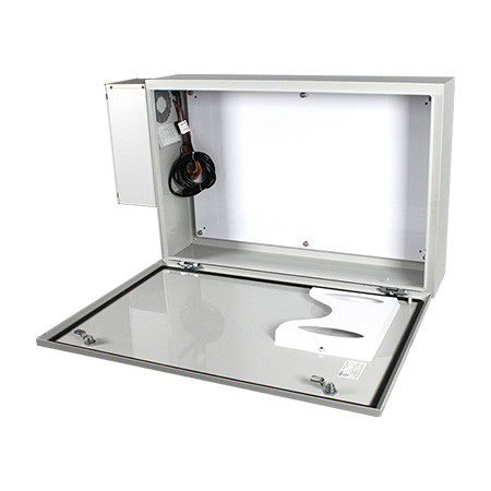 EM243608A1 STI UL Listed 24 H x 36 W x 8 D Metal Electrical Enclosure with  AC/Heater - No Window