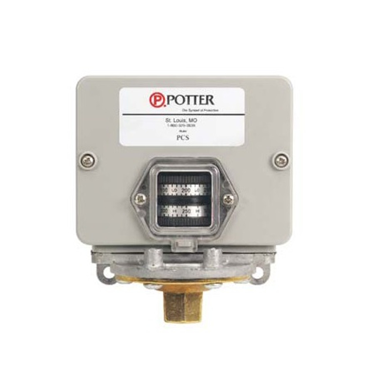 1370080 Potter PCS-300-1B 1/2 HP SWITCH BRASS