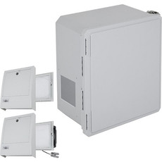 EF161408-O3 STI Fiberglass Enclosure with NEMA 3R Filter Fan w/ Filter Vent 16 x 14 x 8 Opaque