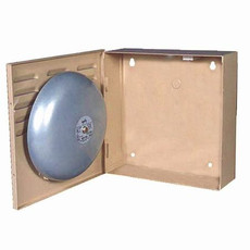 BW-306C Mier NEMA Type 1 Outdoor 14" W x 14" H x 3.75" D Metal Bell Enclosure - Camel - Special Order