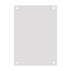 BW-1816NMPO Mier Plastic Back-panel for BW-SL181610, BW-SL181610C and BW-FC181610