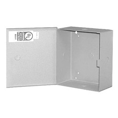 BW-98GUL Mier UL Listed NEMA Type 1 Indoor 7" W x 8" H x 3.5" D Metal Electrical  Enclosure - Gray