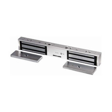 E-941DA-1K2P Seco-Larm 1200 lb. (545 kg) Double Door Electromagnetic Lock w/ Bond Sensor