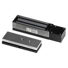 E-942FC-1K3SQ Seco-Larm Weatherproof 1300lb. Electromagnetic Gate Lock w/ Weldable Brackets