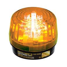 SL-1301-SAQ/A Seco-Larm Amber LED Strobe Light w/ 10 LED Strips 10-24VDC