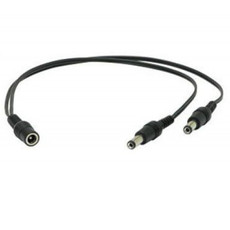 CA-1526-1F Seco-Larm Single Female DC Jack to Double Male DC Plug with 1 feet Wire