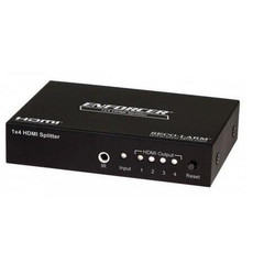 MVD-AH14-01Q Seco-Larm 4K HDMI Splitter with 1 HDMI Input and 4 HDMI Outputs