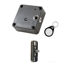 3590SPFOB Doormakaba RCI Battery Powered Lock with Built-in Proximity Reader Straight Locking Pin with 2 x 10 Packs of Proximity Key Fobs