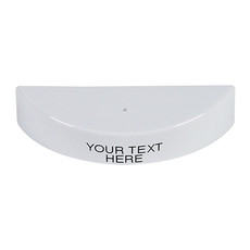 KIT-M06540-CW STI Replacement Hood with Non-Returnable Custom Text Label English - White