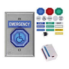 UB-2/LTUL STI 2" Universal Button with Latching Timer