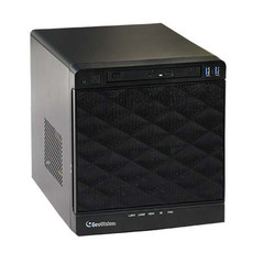 UVS-NC7AI-002 Geovision UVS AI Guard NVR Cube HotSwap System 4-BayNVR Intel i7 Processor 16GB RAM 256GB SSD 2 Camera Maximum with GV-AI Guard Analytics Software - No HDD