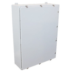 EN483612 STI Fiberglass Enclosure 48" H x 36" W x 12" D - Solid Door