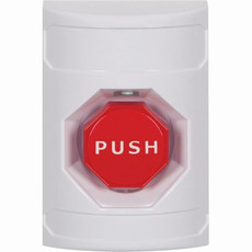 SS2308NT-EN STI White No Cover Pneumatic (Illuminated) Stopper Station with No Text Label English