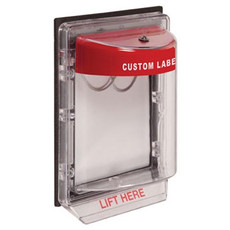 STI-1150CR STI Stopper II with Horn Flush Mount Indoor/Outdoor - Custom Label - Non-Returnable