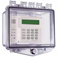 STI-7510F STI Polycarbonate Enclosure with Enclosed Backbox and Exterior Key Lock