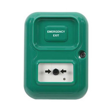 AP-1-G-I STI Alert Point Stand Alone Alarm System - Emergency Exit - Green